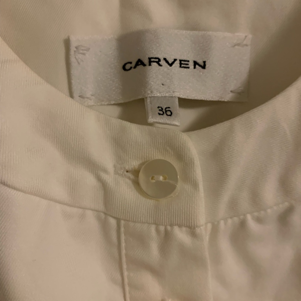 Carven White Shirt